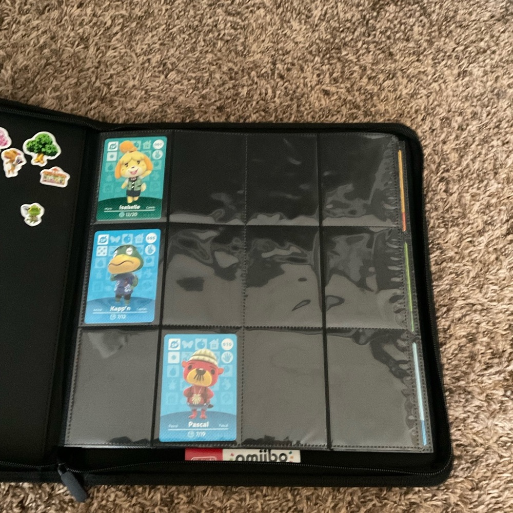 Animal Crossing Amiibo Cards with Card Folder